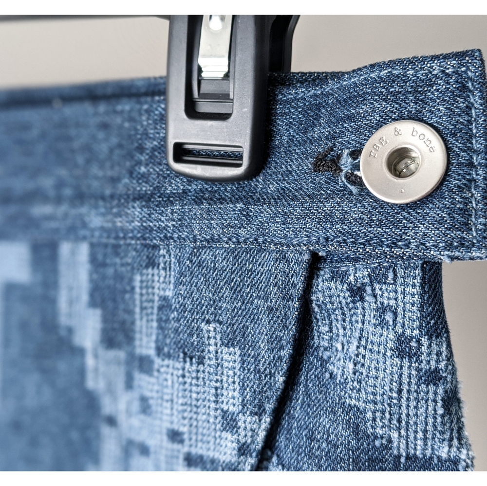 Rag & Bone Denim Marina Wrap Skirt - Picture 6 of 9